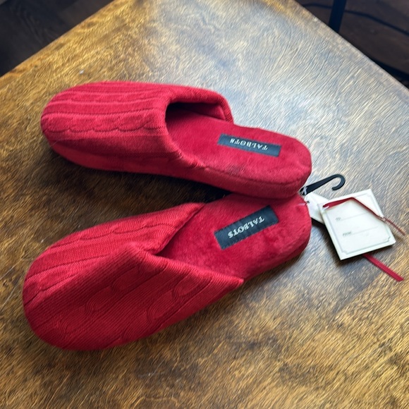 Talbots NWT Slippers Size Medium - Picture 2 of 15